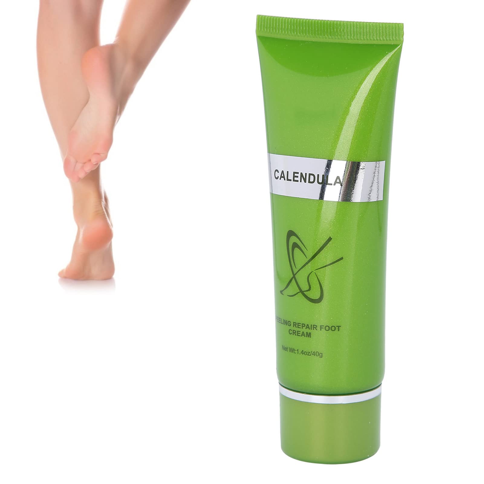40g Moisturizing & Nourishing Foot Cream - Dead Skin Remover, Foot Care & Massage Cream for Dry Cracked Feet - Perfect for Pedicures, At-Home Spa Treatments & Daily Foot Care