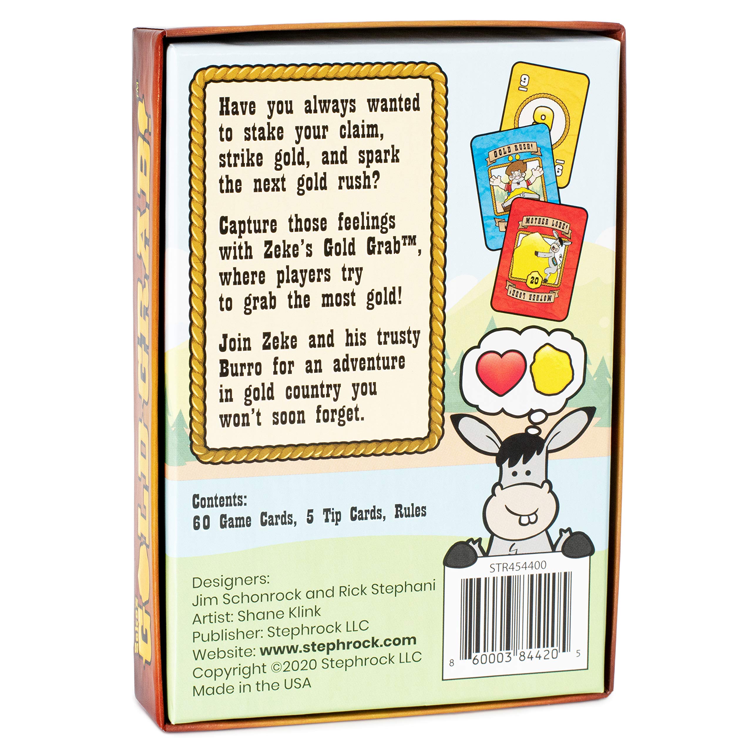Zeke's Gold Grab! - Award-Winning Family Card Game for Kids, Teens & Adults | Perfect for Family Game Nights & Party Entertainment | Fun Interactive Group Activity