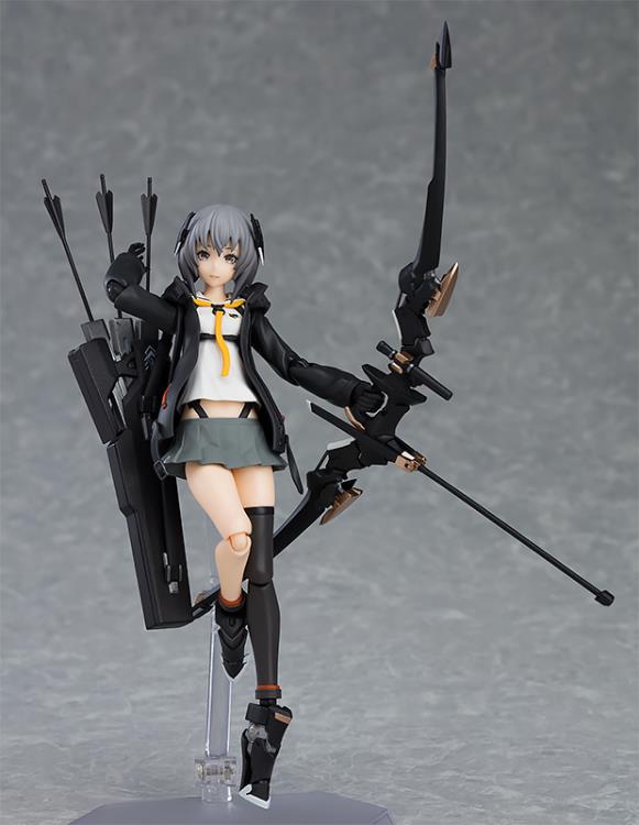 Figma #436 Roku Heavily Armed High School Girls Action Figure - Anime Collectible Model for Display & Cosplay Scenes