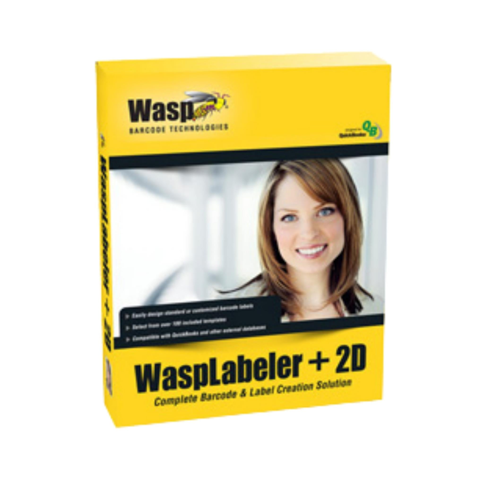 Wasp WaspLabeler + 2D Barcode Design Software - Create Professional Labels for Retail, Warehousing & Inventory Management