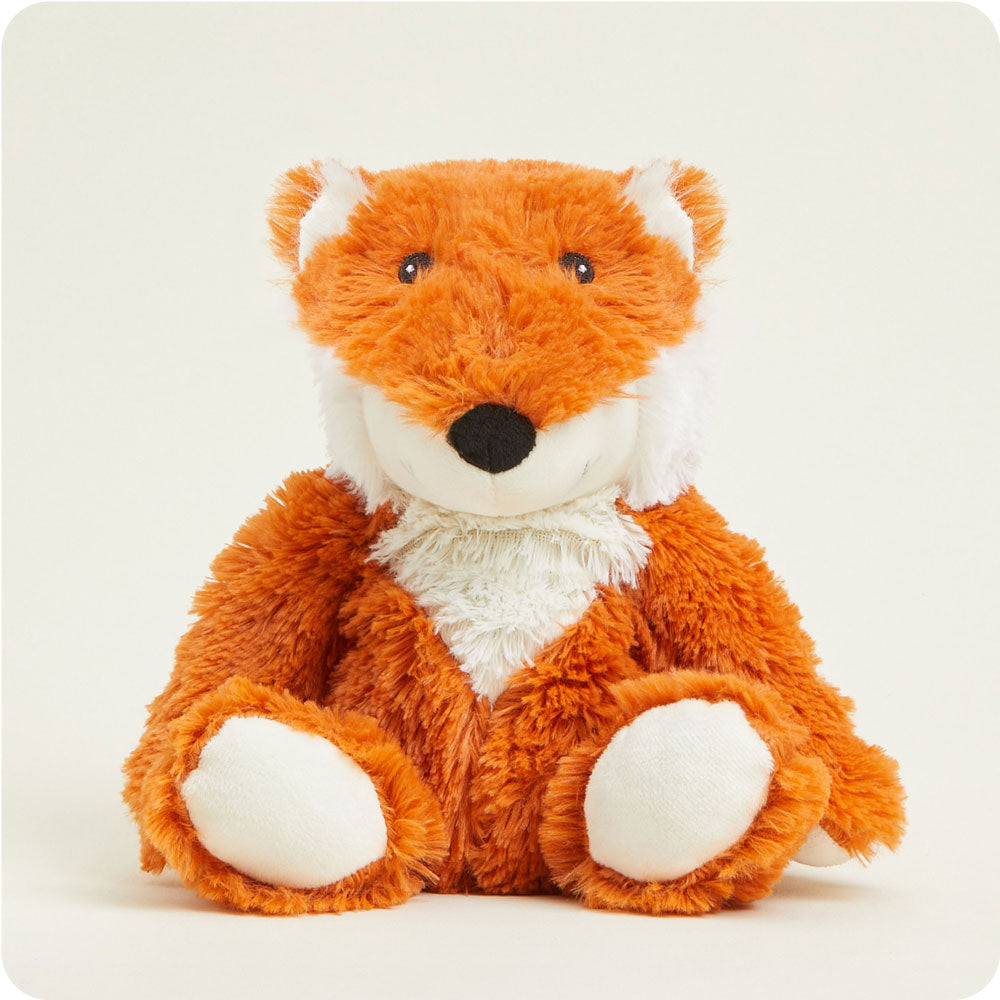 Fox Warmies Plush Stuffed Animal - Soft & Cozy Microwavable Heating Pad for Kids & Adults - Perfect for Stress Relief, Anxiety, and Pain Management - Great for Bedtime, Travel, and Relaxation