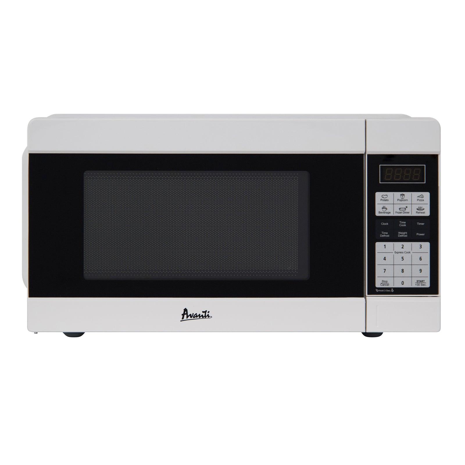Avanti MT113K3S 1.1 Cu. Ft. Compact Countertop Microwave Oven - Perfect for Dorms, Small Kitchens & Office Break Rooms