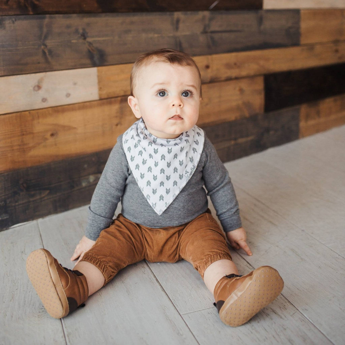 Soft Organic Cotton Baby Bandana Bibs - 3 Pack Drool Bibs for Newborns & Infants - Cute & Absorbent for Feeding, Teething, and Everyday Use