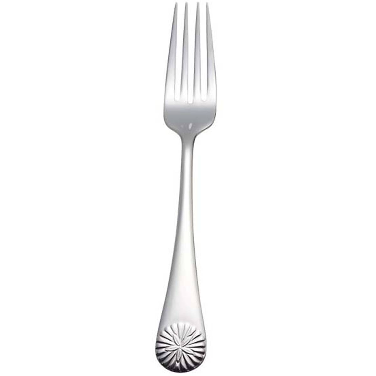 Premium Stainless Steel Sea Shell Salad Forks - Set of 4 Elegant Seafood Forks for Oysters, Clams & Appetizers - Perfect for Beach Parties, Seafood Dinners & Coastal Dining