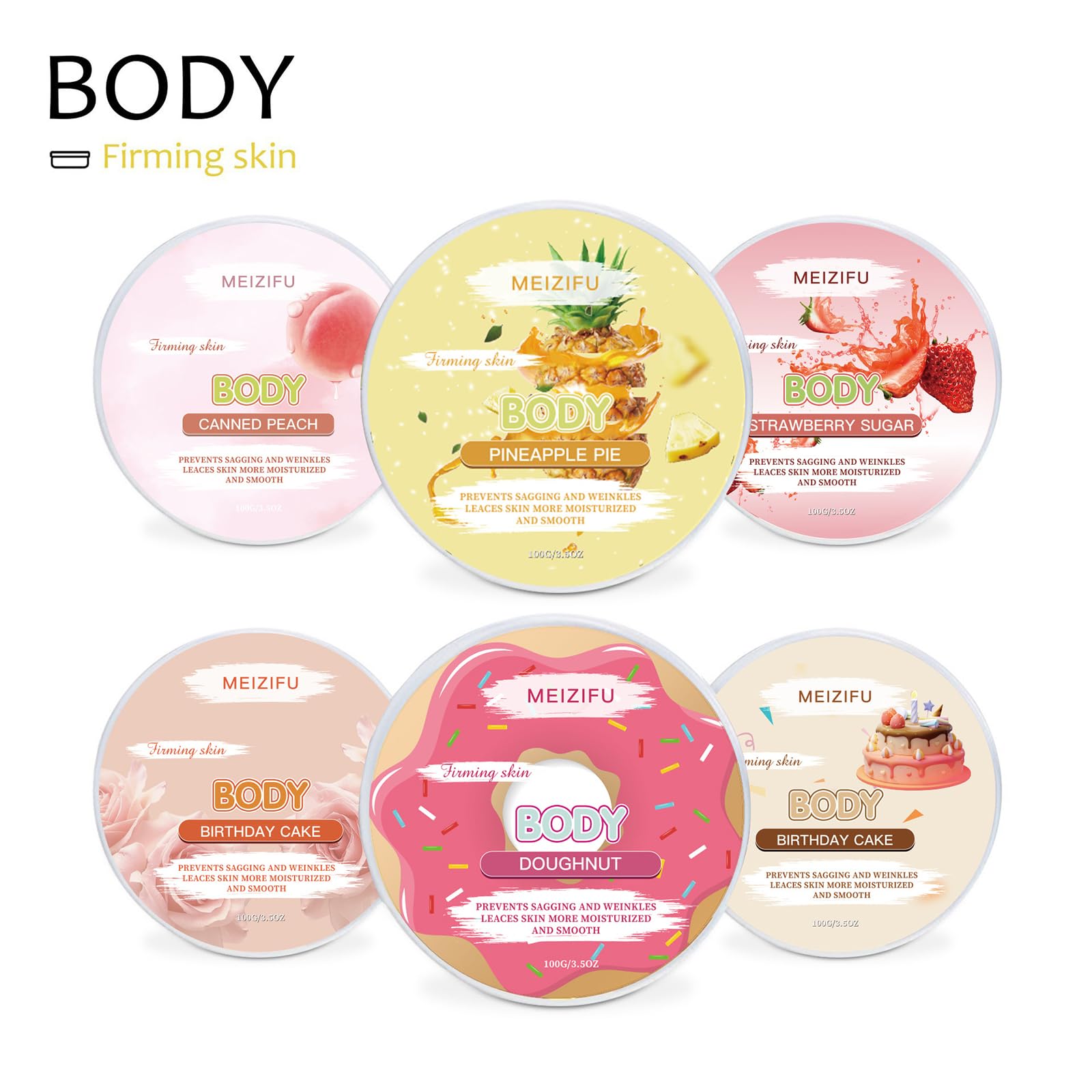 Body Glaze Donut Body Butter - Ultra Moisturizing Cream for Women, Non-Greasy Hydration for Dry Skin, Leaves Skin Soft & Radiant | Perfect for Daily Skincare Routine & Gift Giving