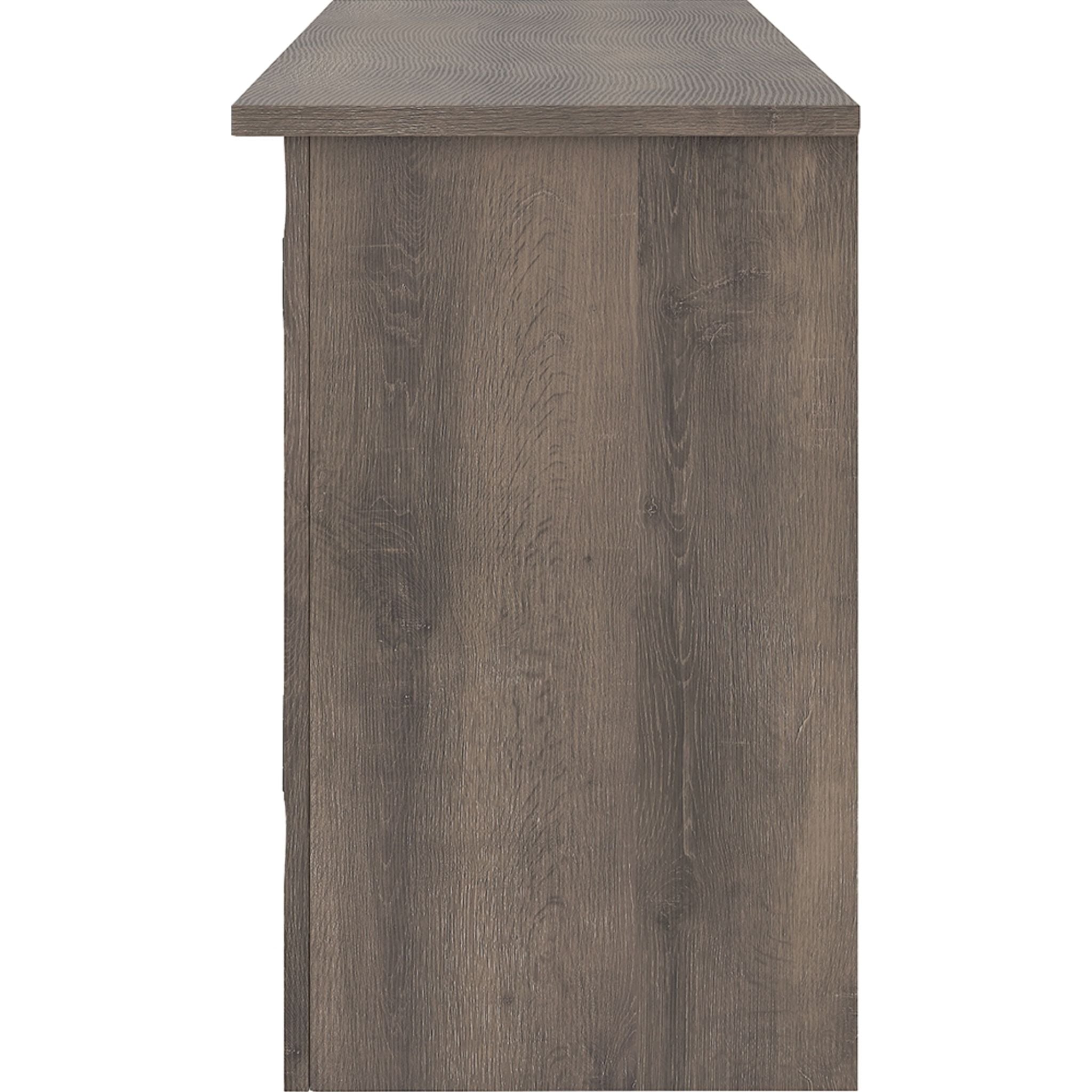 Modern Arlenbry TV Stand with Storage - Sleek Gray Entertainment Center for Living Room, Bedroom & Home Theater | Fits 55-75 Inch Flat Screen TVs