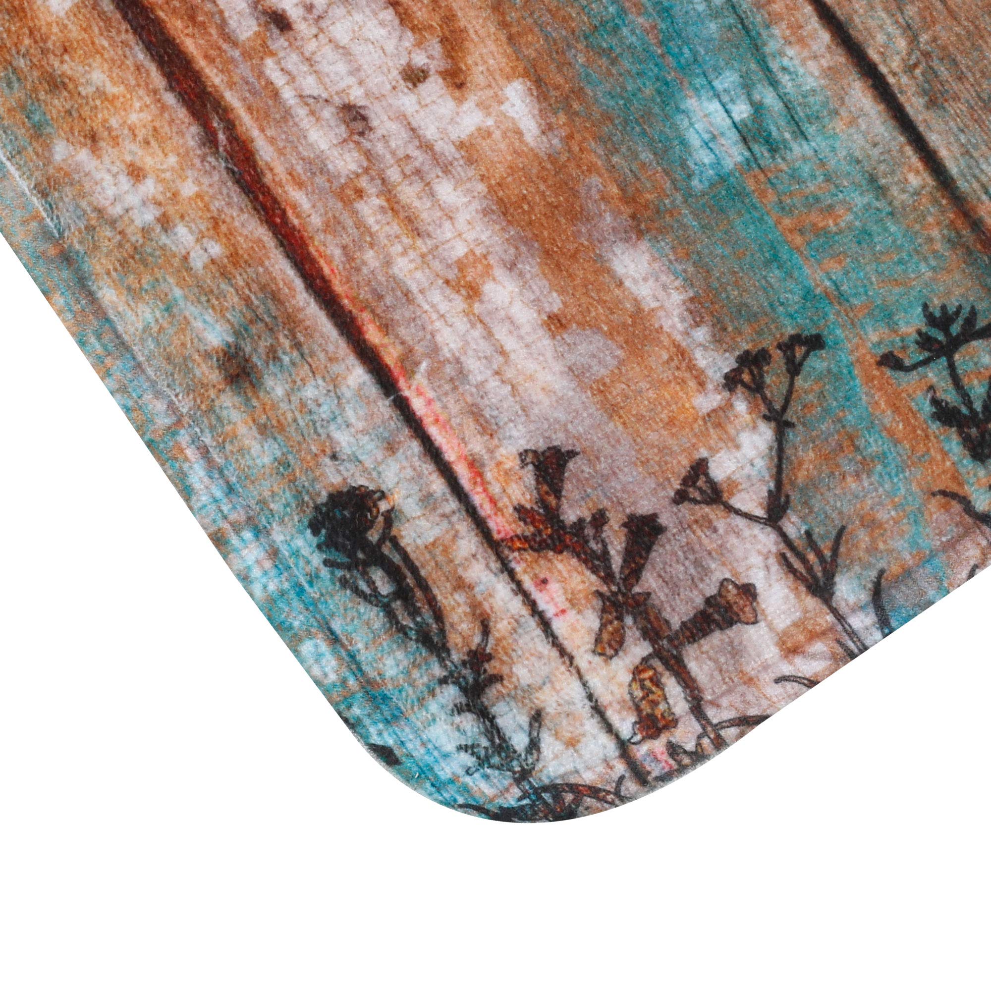 RosieLily Soft Absorbent Shaggy Plush Bathroom Rug Mat - 24