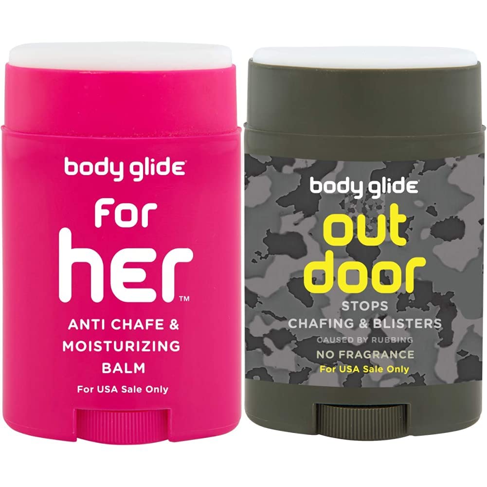 Body Glide Anti Chafe Balm for Women - Chafing Prevention Cream for Thighs, Underarms & Sports - Ideal for Running, Cycling & Workouts (USA Only)