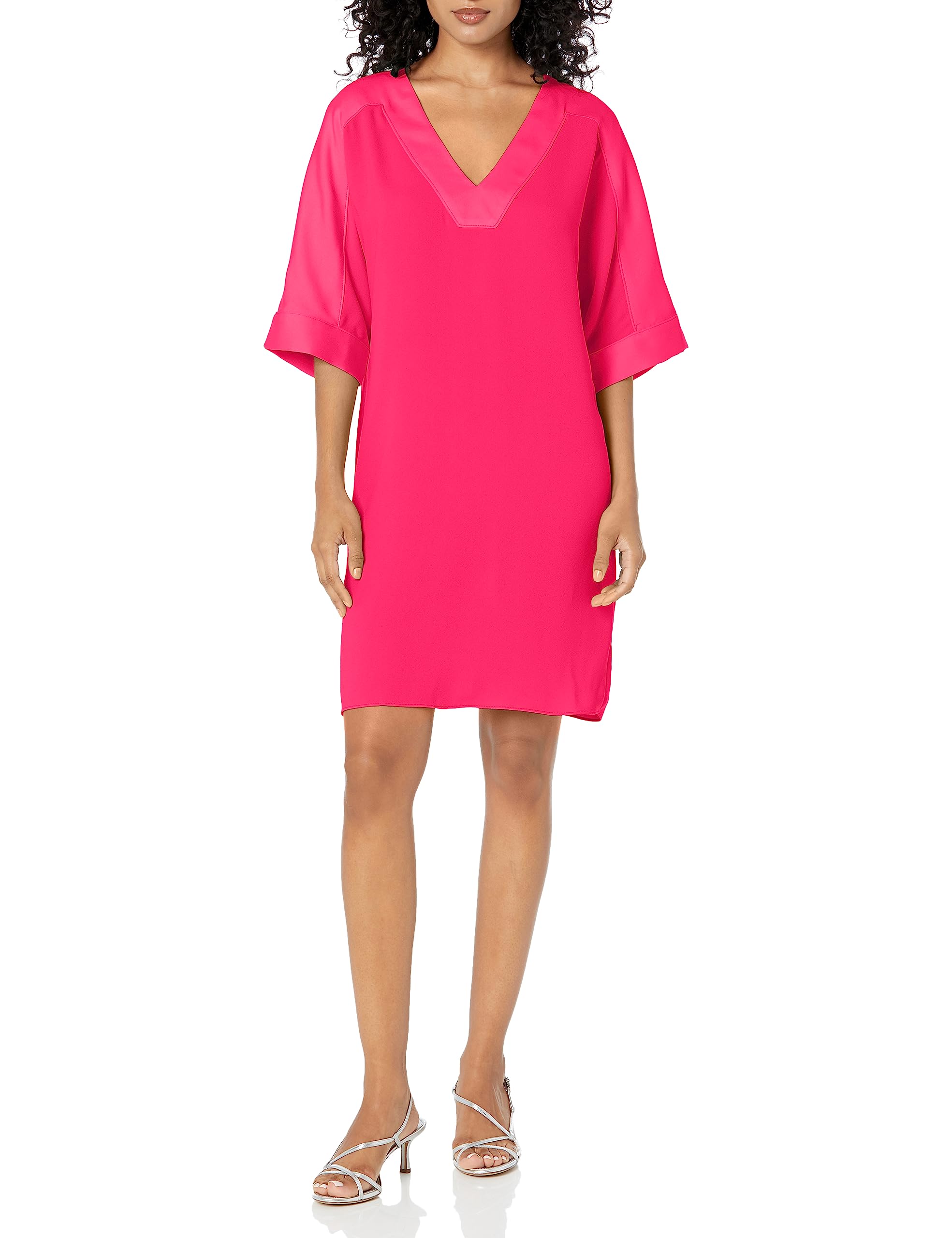 Trina Turk Women's T-Shirt Dress - Casual Summer Sleeveless Flowy Dress for Beach, Vacation & Everyday Wear