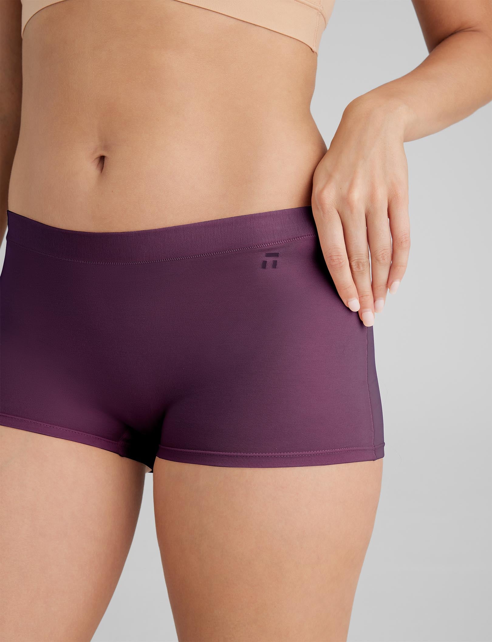 Women's Breathable Cotton Boyshort Underwear - Soft & Comfortable for Everyday Wear, Sleep & Lounge