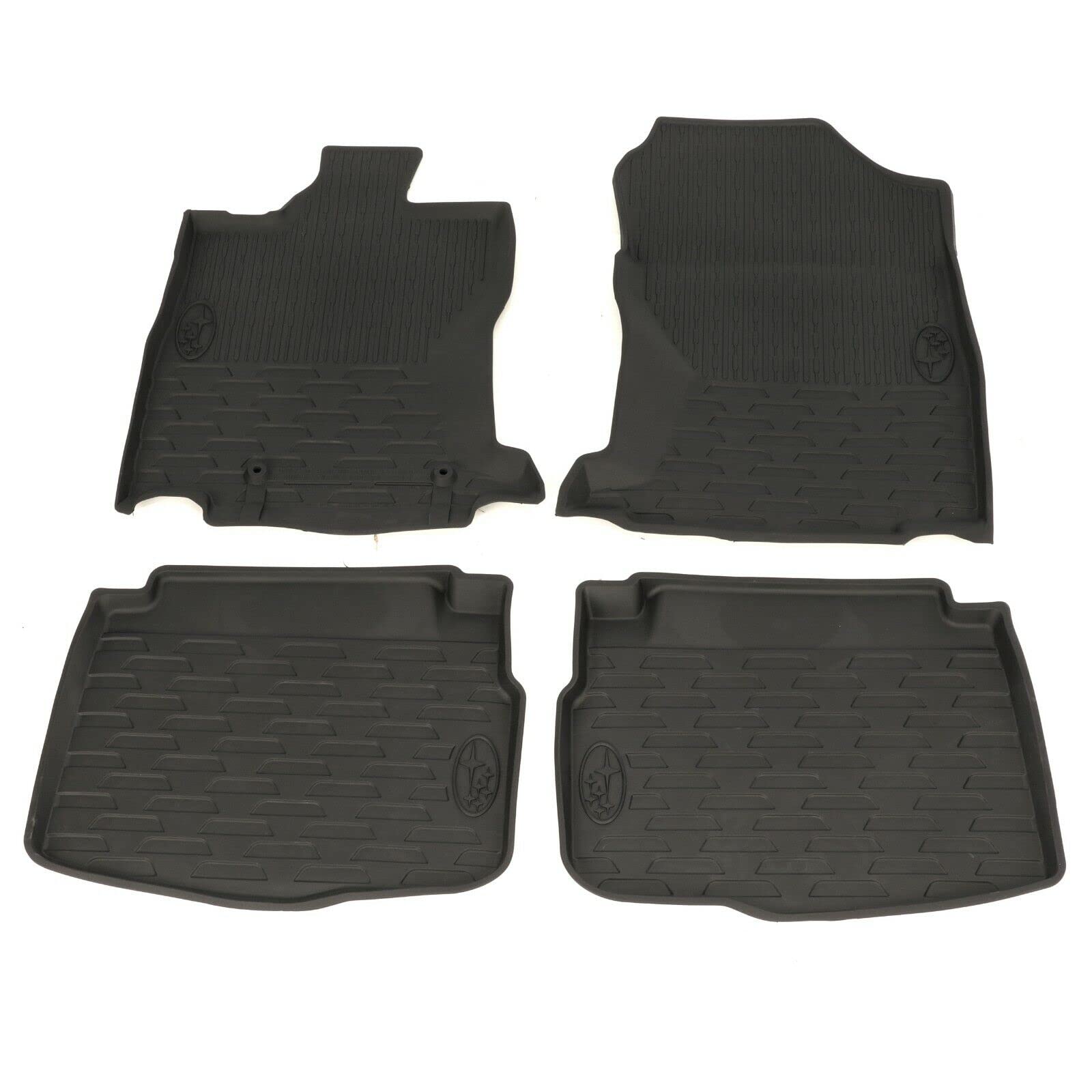 Premium Subaru Heavy Duty All Weather Floor Mats (Set of 4) - OEM J501SAN100 - Perfect Fit for 2020-2025 Outback & Legacy - Waterproof & Durable Protection for Rain, Snow & Mud - Ideal for Outdoor Adventures & Daily Commutes