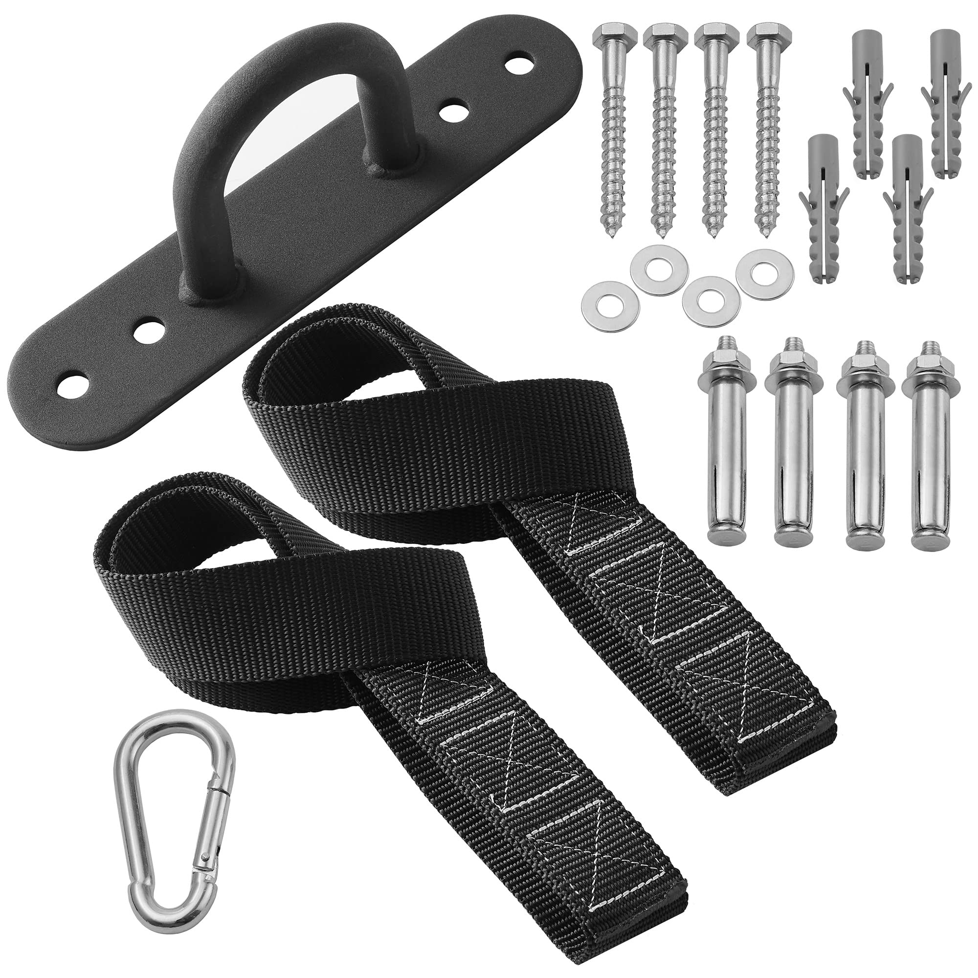 Best Battle Rope for Gym & Home Workouts - Heavy Duty Fitness Training Rope with Protective Cover & Anchor Kit - Ideal for Strength Conditioning, CrossFit & MMA Training