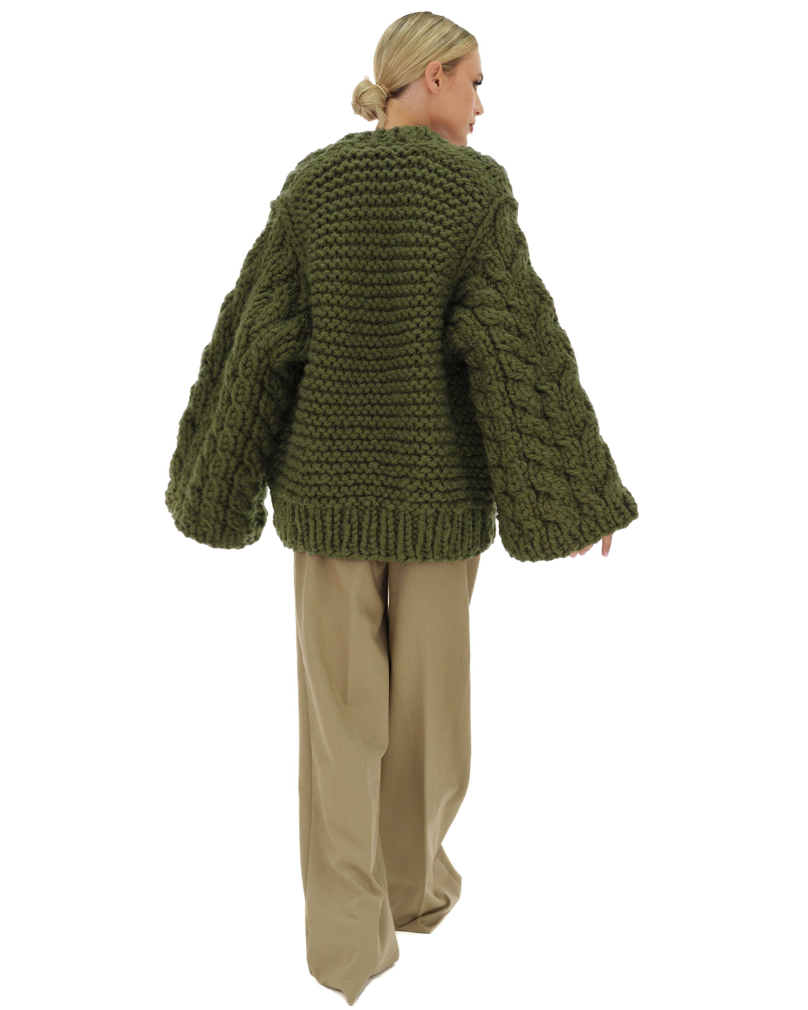 Cozy Cable Knit Cardigan Sweater for Women - Soft Chunky Knit Open Front Long Sleeve Wrap - Perfect for Fall, Winter & Layering Outfits