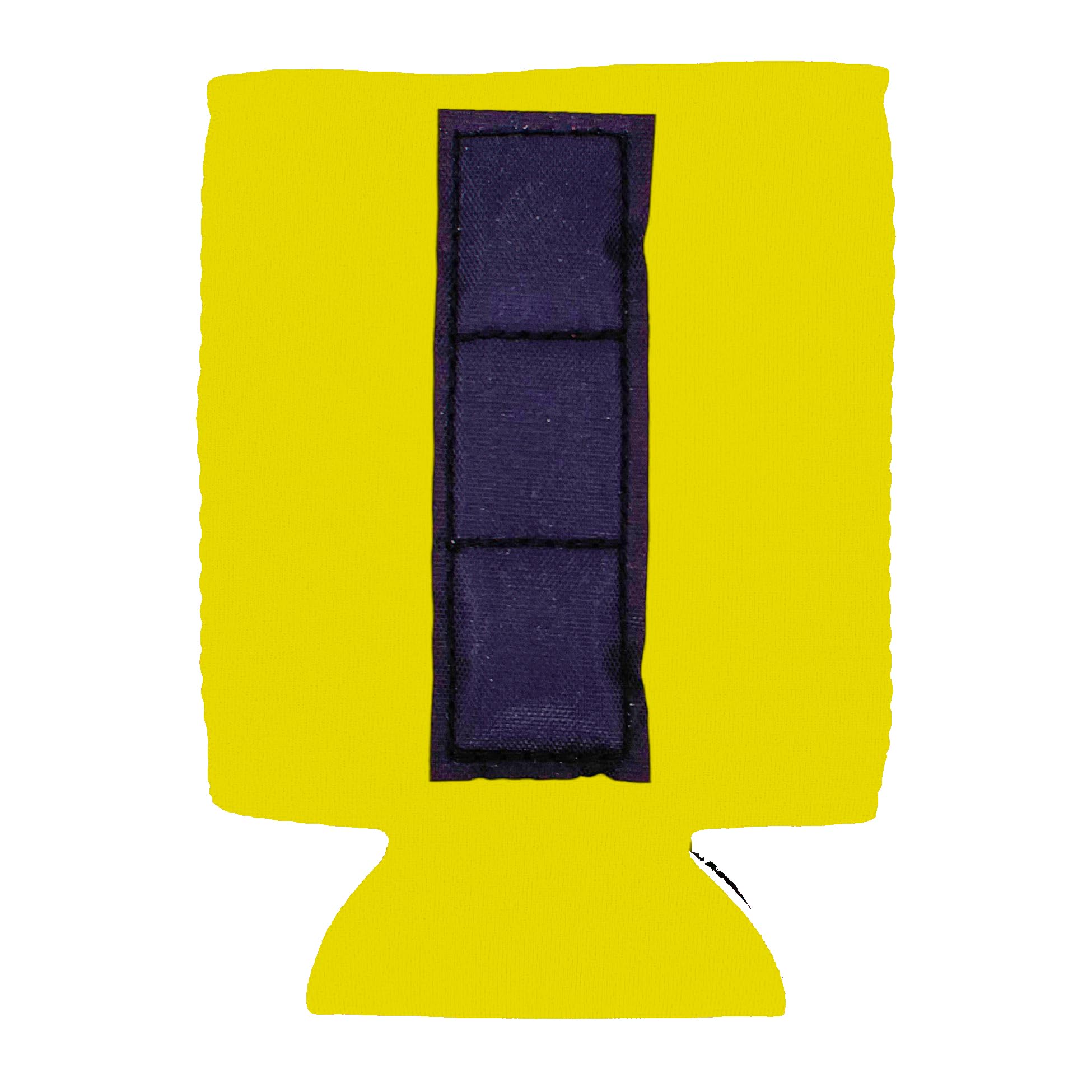 Blank Magnetic Can Coolers (6 Pack) - Yellow Insulated Beer Sleeves for Cans, Perfect for Parties, BBQs, and Outdoor Events - Keep Drinks Cold with Strong Magnet Base