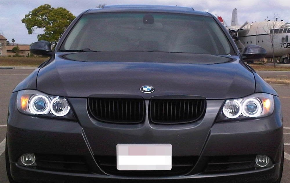 20W CREE LED BMW Angel Eyes Ring Marker Bulbs - Compatible with 2006-2012 E90 E91 3 Series - Bright White Halo Lights for Enhanced Visibility & Style - Perfect for Night Driving & Custom Car Upgrades
