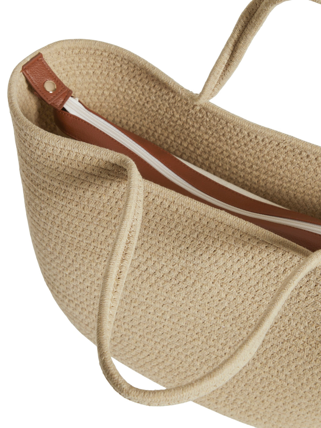 Stylish Mia Tote Bag in Natural Color - Perfect for Work, Travel & Everyday Use | Durable & Fashionable Women's Handbag