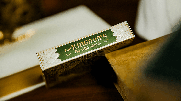 Premium Green Kingdom Playing Cards - Elegant Design for Poker, Magic Tricks & Card Games | Perfect for Parties, Casino Nights & Family Gatherings