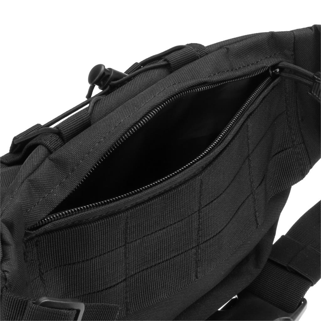 Tactical MOLLE Waist Pack for Concealed Carry (CCW) & Everyday Carry (EDC) - Durable Fanny Pack for Outdoor, Hiking, Travel & Urban Use