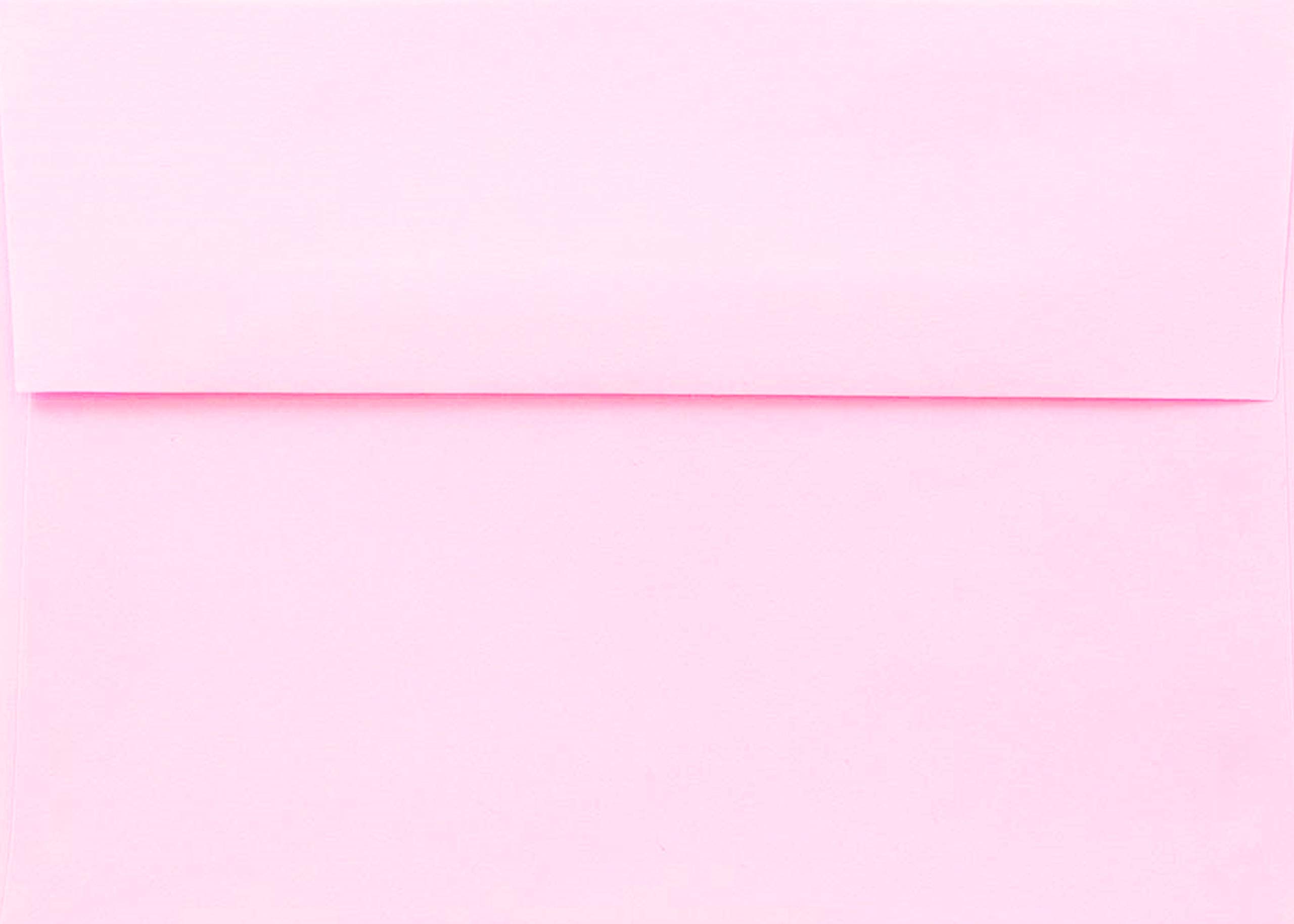 500 Pastel Pink A1 Square Flap Envelopes (3-5/8