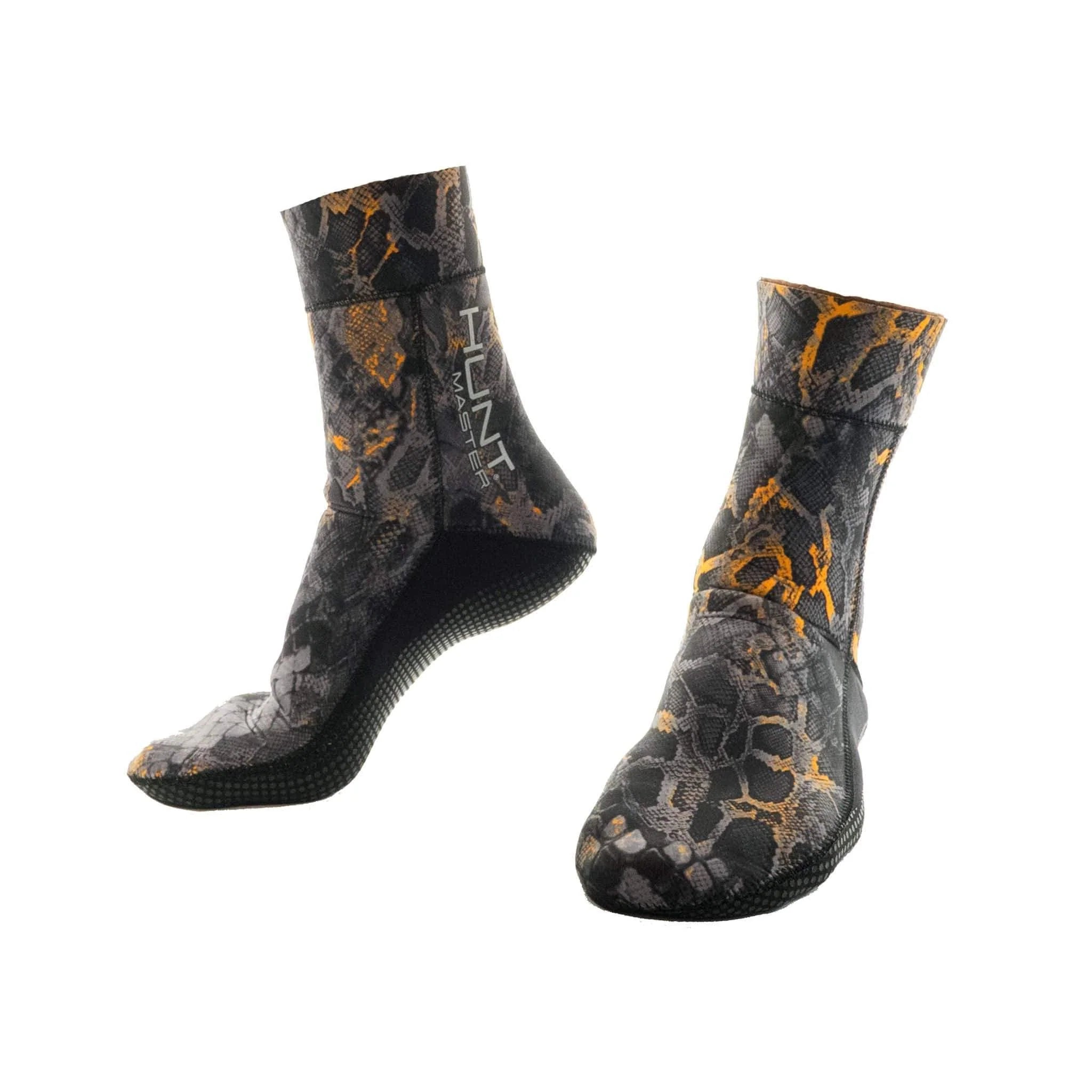 Hunt Master 3.5mm Neoprene Dive Socks - Camouflage Series for Scuba Diving, Spearfishing & Water Sports