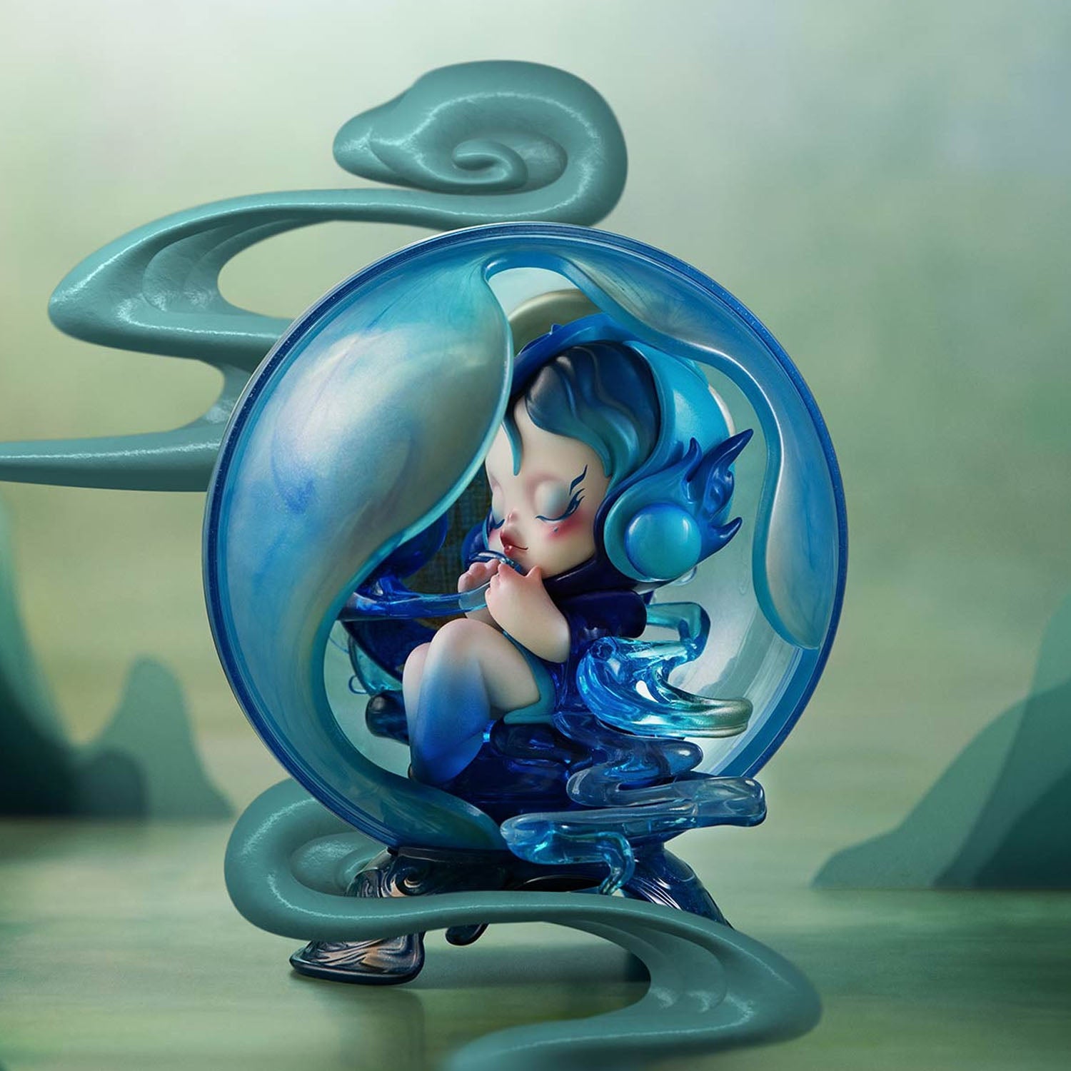 SKULLPANDA The Mirage Series Blind Box Figures - Collectible Mystery Box for Anime Fans, Home Decor & Gift Ideas