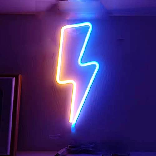 Lightning-Warm White/blue