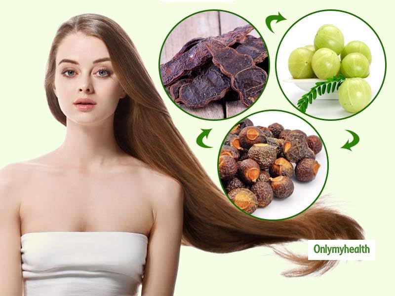 Lipika 3-in-1 Herbal Hair Powder - 100% Natural with Amla, Reetha & Shikakai | Hair Conditioner for Men & Women | All Hair Types | Smooths & Silky Hair | Improves Hair Texture - 200g | Perfect for Daily Hair Care & Scalp Treatment