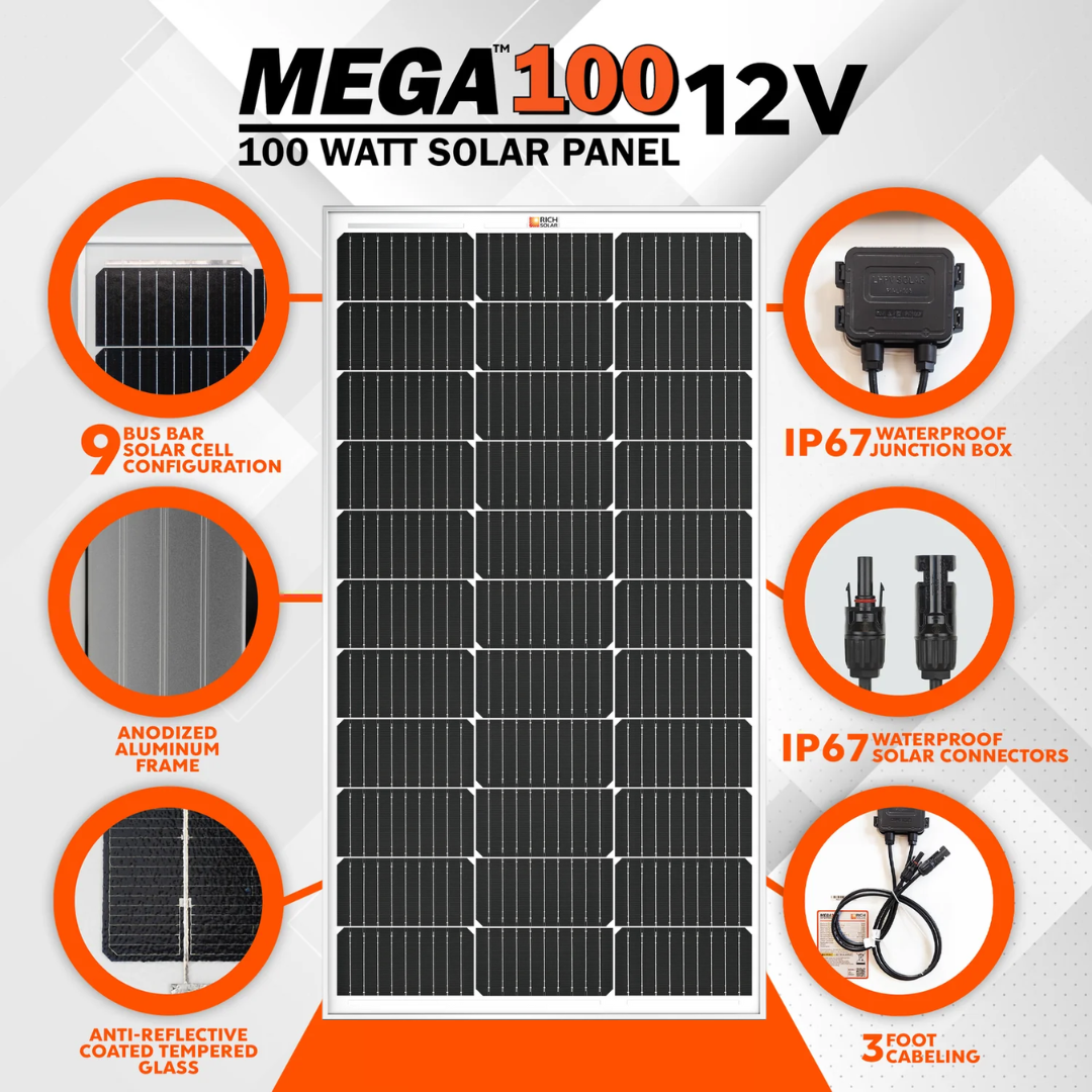 BLUETTI AC180P 1440Wh 1800W Portable Power Station with Solar Panel Bundle - Solar Generator for Camping, RV, Home Backup & Emergency Power Supply