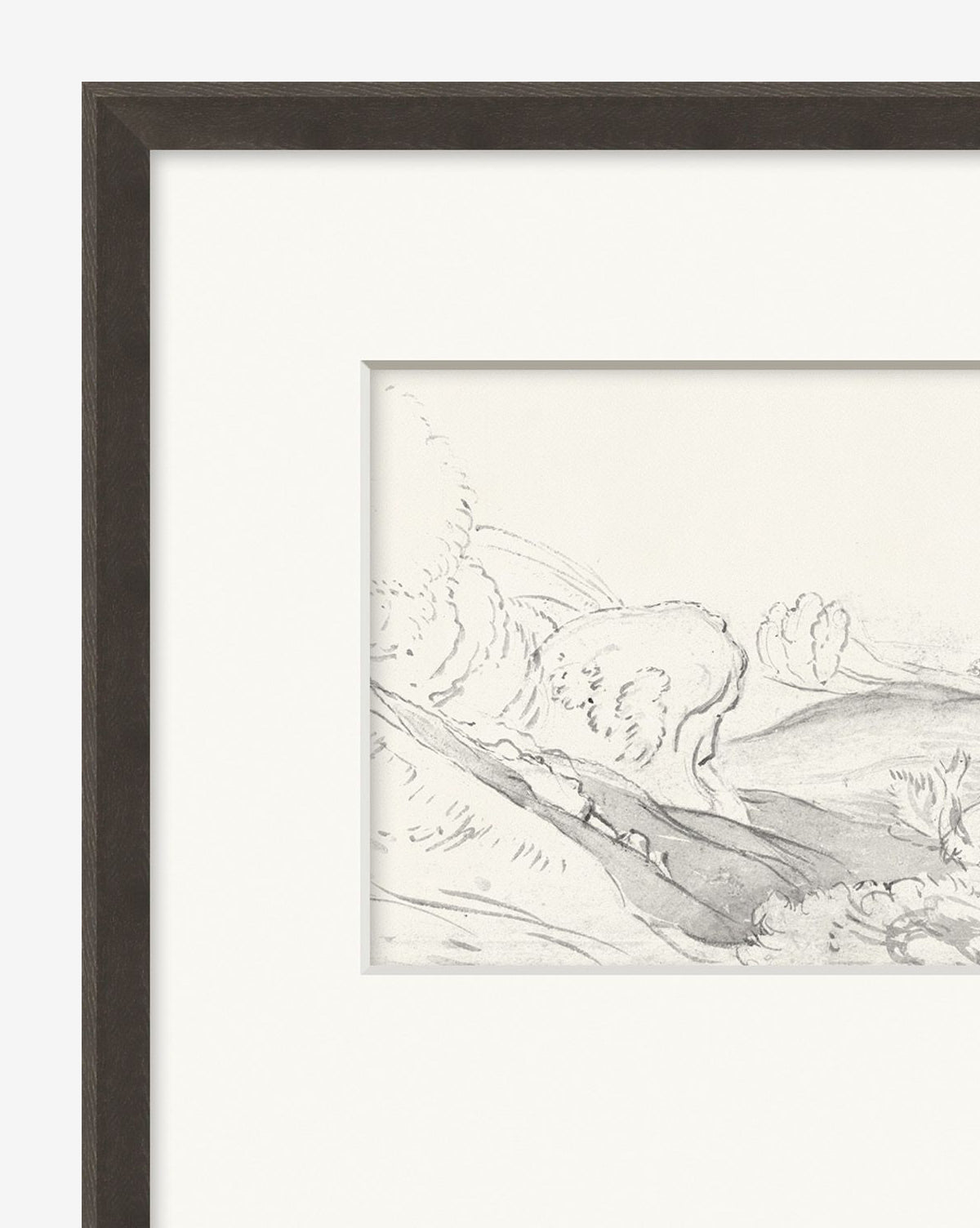Sketch Landscape IIII - Premium Wall Art Canvas Print for Home & Office Decor - Perfect for Living Room, Bedroom, or Office Space