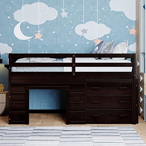 Espresso +3 Drawers