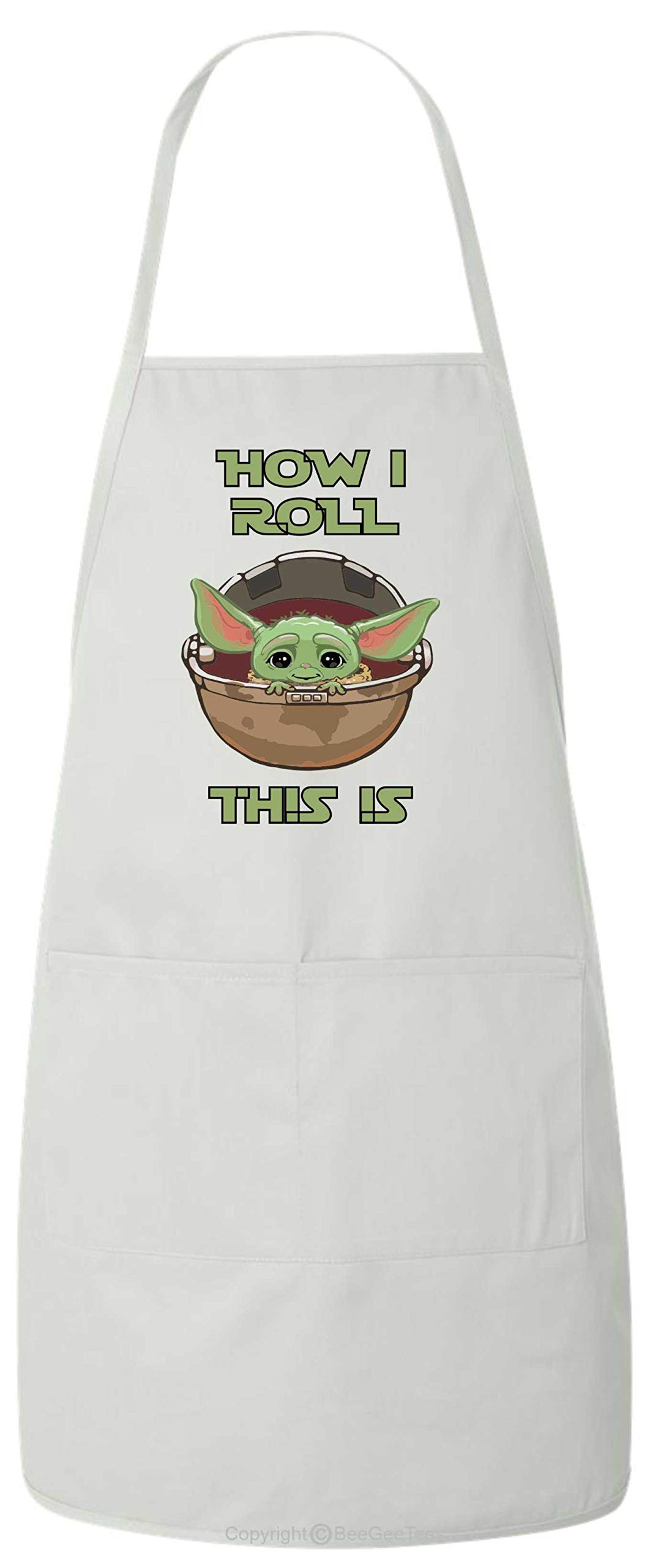 Funny Baby BBQ Apron - Cute Kitchen Apron for Cooking & Grilling - Perfect for BBQ Parties, Family Gatherings & Cooking Enthusiasts