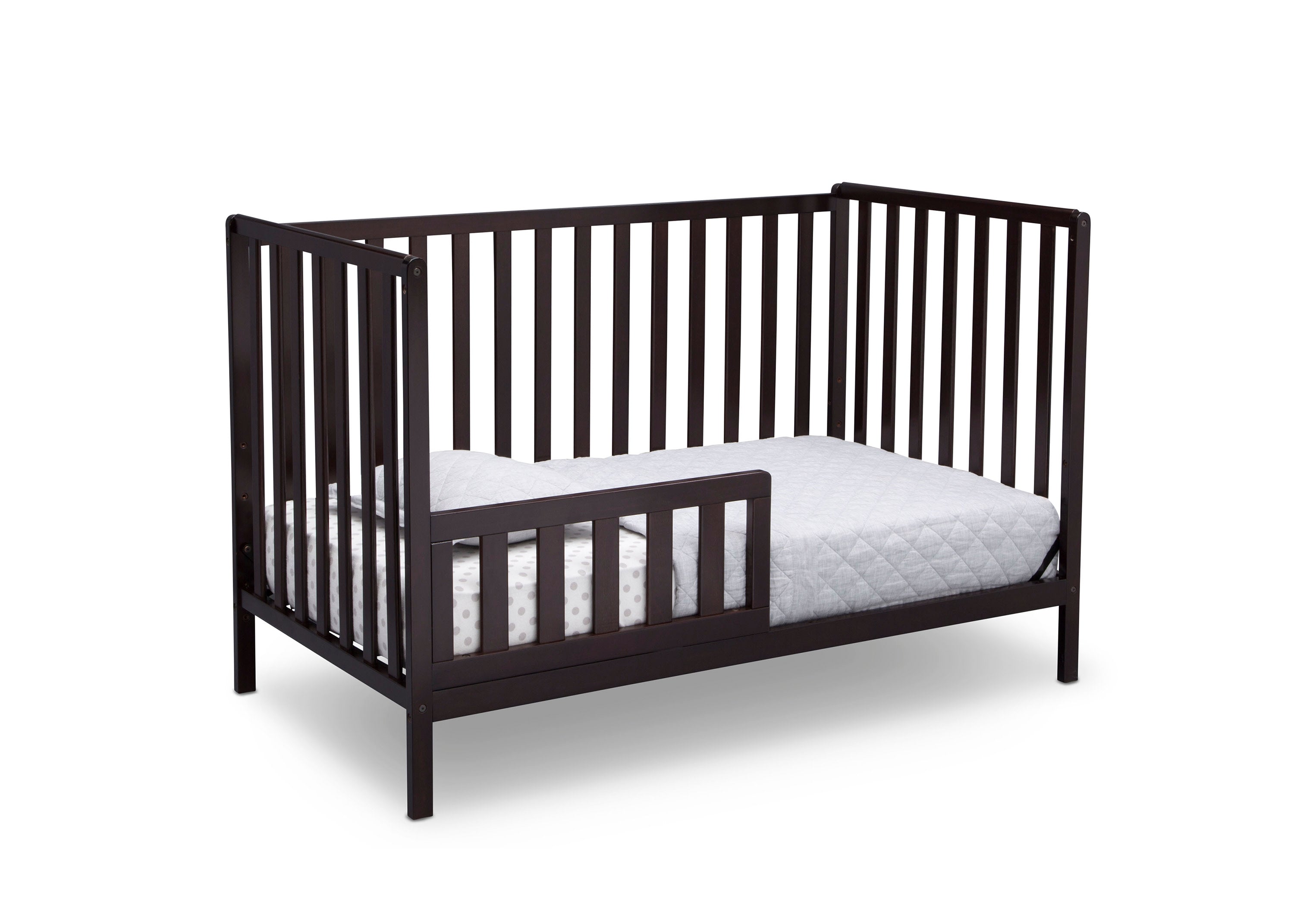 Heartland 4-in-1 Convertible Baby Crib - Toddler Bed, Daybed & Full-Size Bed - Safe Nursery Furniture for Newborn to Adult - Perfect for Baby Rooms, Daycare Centers & Guest Bedrooms