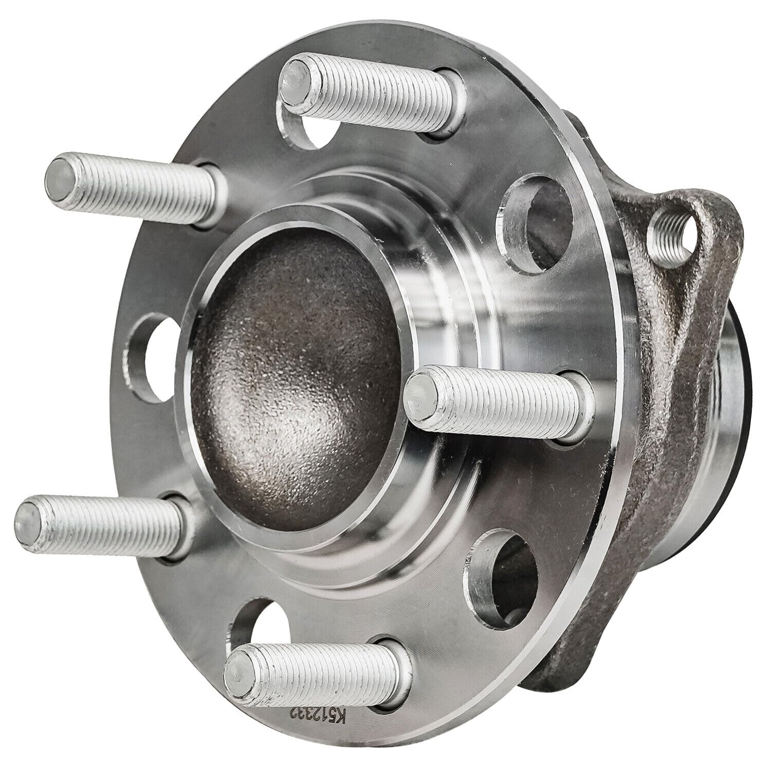 Detroit Axle - 4pc Wheel Bearing & Hub Assembly Kit - Compatible with 2007-2012 Dodge Caliber, 2007-2017 Jeep Compass & Patriot - Front & Rear Wheel Bearing Replacement - Perfect for Off-Roading, Daily Commuting & Vehicle Maintenance