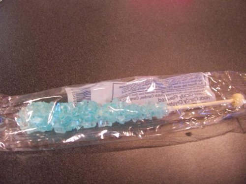 Colorful Rock Candy Sticks - 12 Pack Cotton Candy Flavored Lollipops for Parties, Gifts & Dessert Decorations | Sweet Treats for Birthdays, Weddings & Candy Buffets