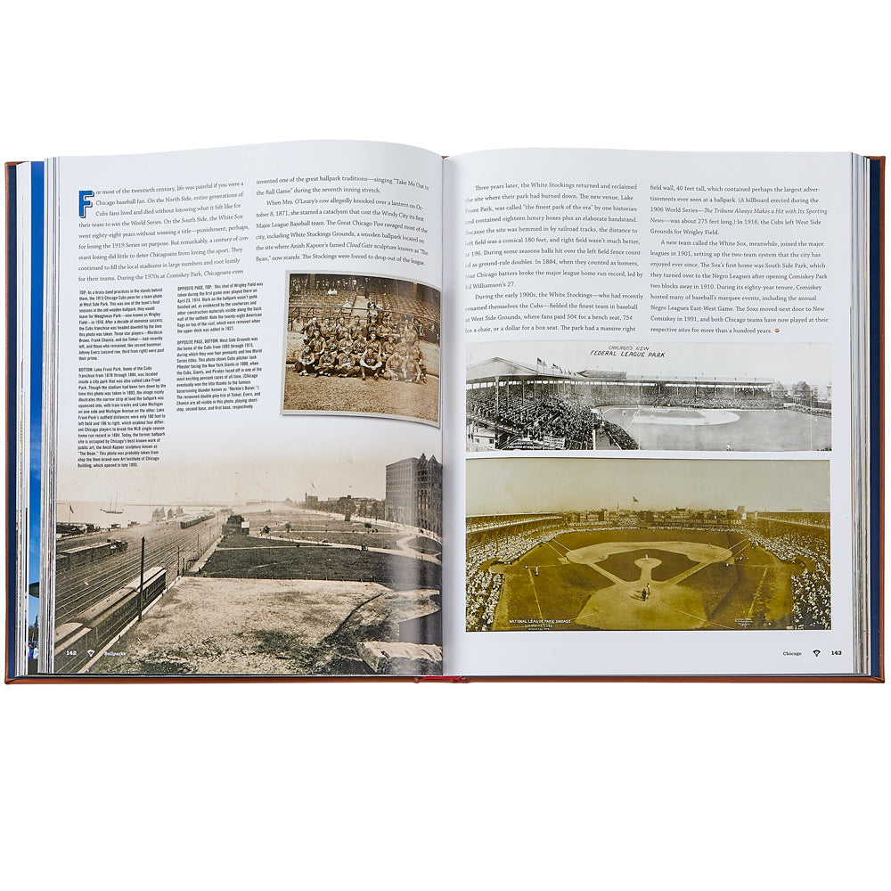 Ballparks, Past and Present: A Complete Guide to Historic and Modern Baseball Stadiums | Perfect for Sports Fans, Collectors & Travel Enthusiasts