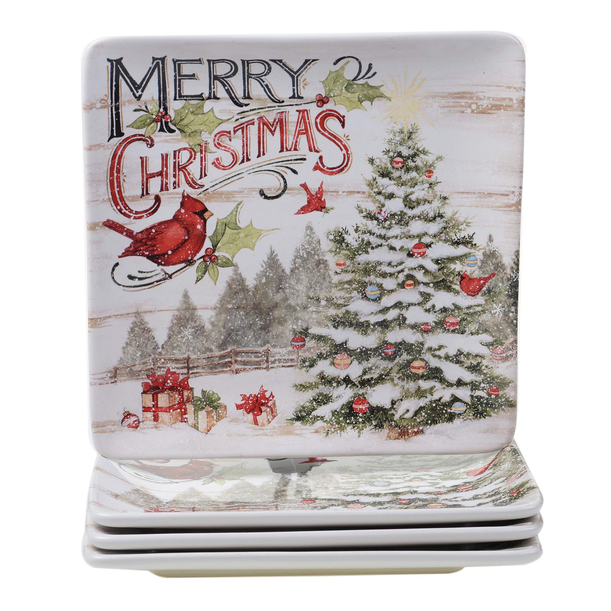 Certified International Evergreen Christmas 10.5