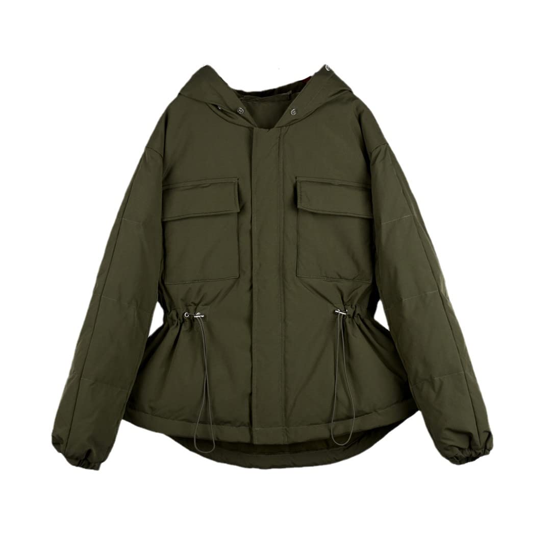 Women's Waterproof Fur Hooded Winter Down Coat - 90% Duck Down Puffer Jacket for Cold Weather, Snow, Skiing & Outdoor Activities
