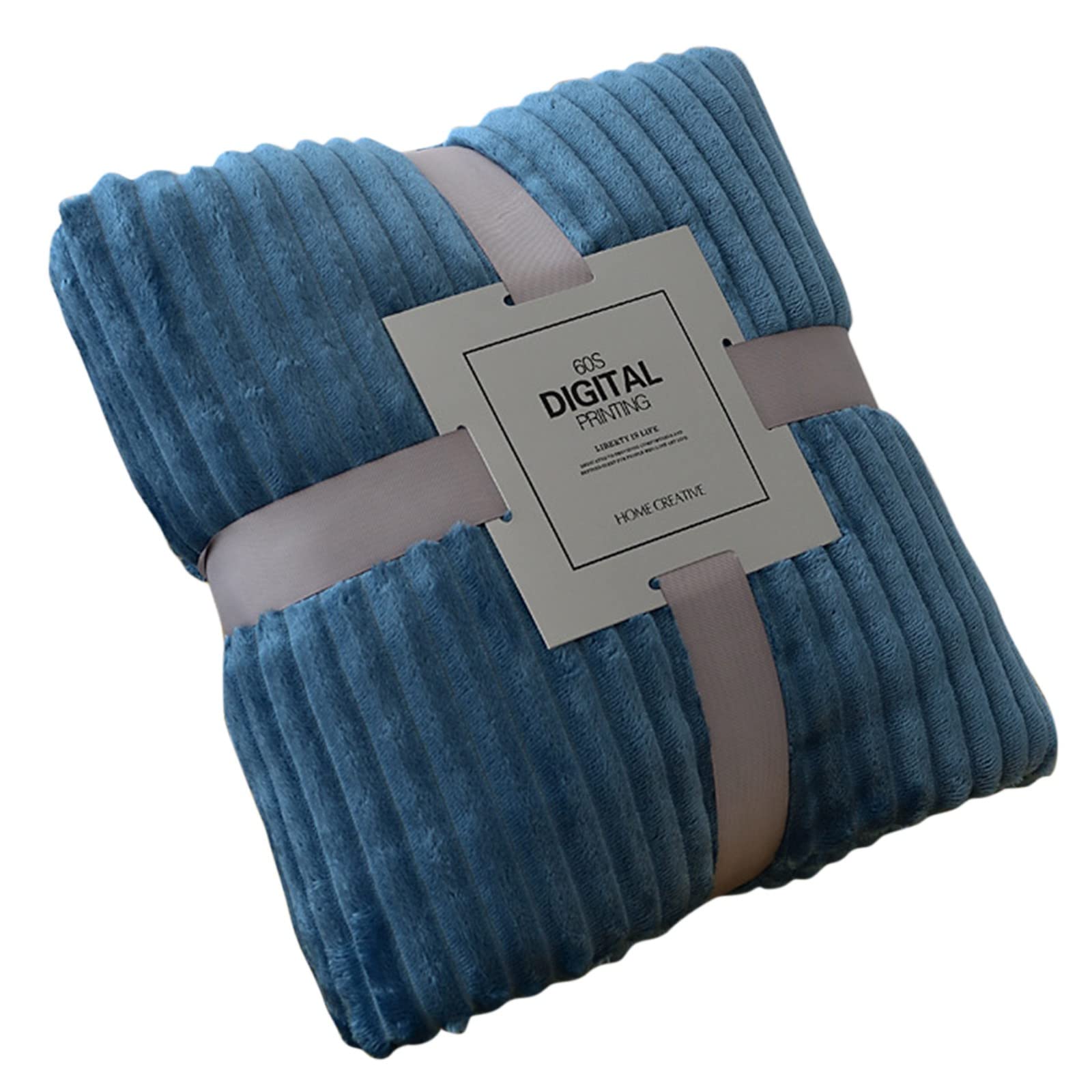 GUSOP Fleece Throw Blanket - Lightweight Super Soft Blanket for Sofa, Couch, Bed - Perfect for Camping, Travel & Home Relaxation