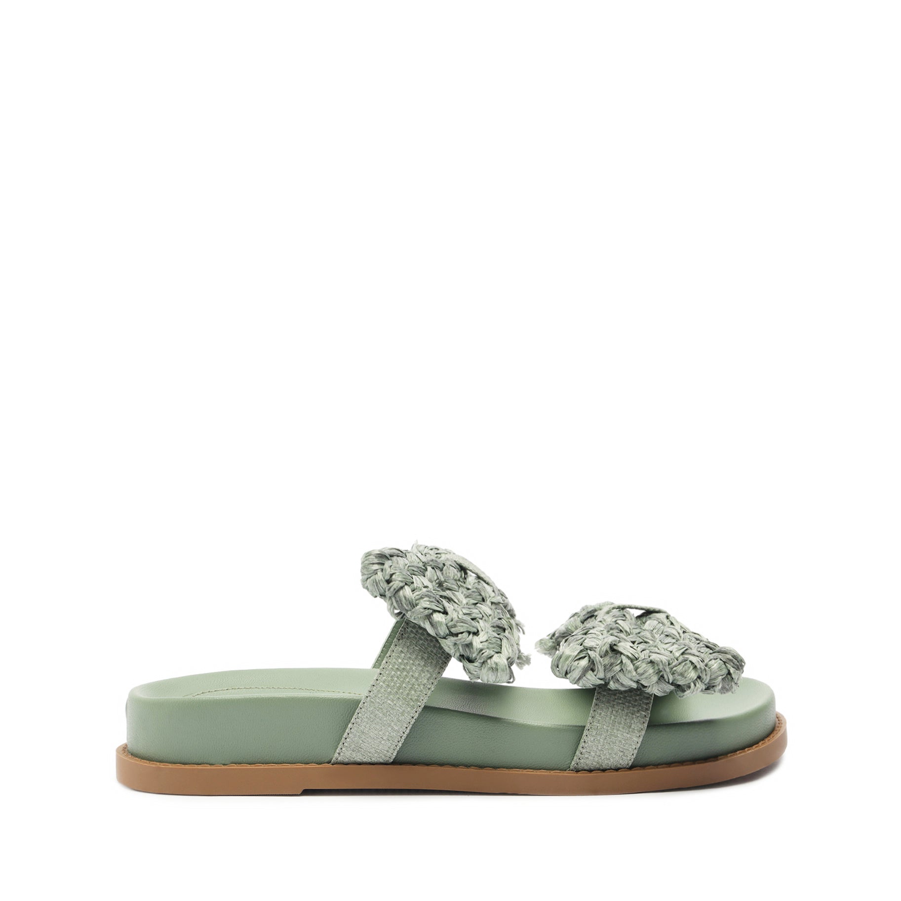 Lienne Women's Sporty Straw Sandals - Comfortable Beach Flip Flops for Summer, Walking, Vacation & Outdoor Activities