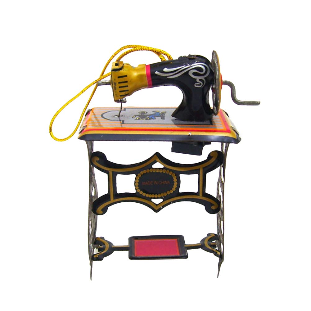 Vintage Sewing Machine Christmas Ornament - Unique Iron Hanging Decor for Holiday Tree, DIY Crafts & Party Supplies - Random Color Gift for Kids & Adults
