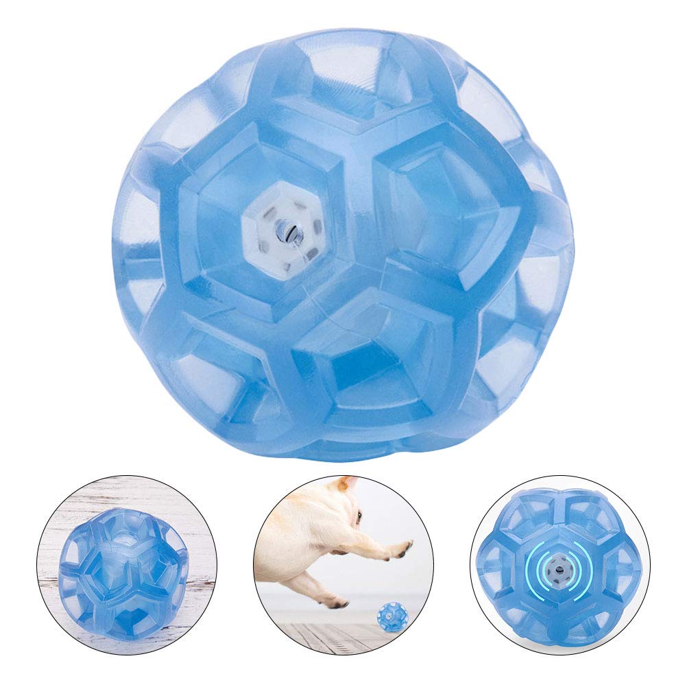 Interactive Rolling & Whistling Ball Dog Toy - Durable Chew Toy for Small & Large Dogs - Fun Playtime & Training Reward for Indoor/Outdoor Use
