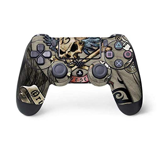 Officially Licensed Skinit Decal Gaming Skin for PS4 Controller - Alchemy Carta Alchemy Cursed Design - Protective Cover for Enhanced Grip & Personalized Gaming Experience