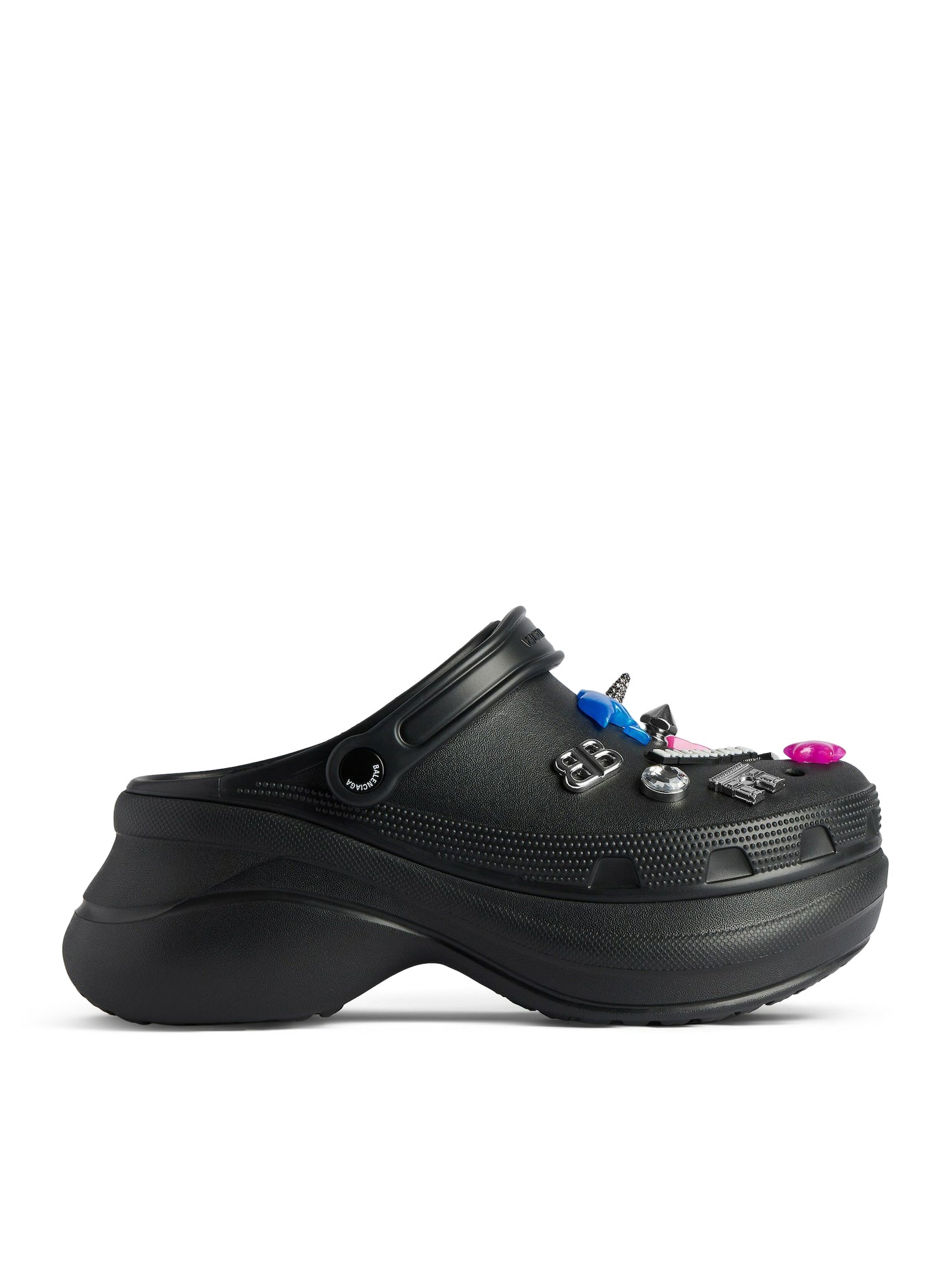 Crocs™ Jibbitz™ Charms for Women - Black Shoe Decorations | Fun & Stylish Accessories for Casual Wear, Beach, and Everyday Fashion