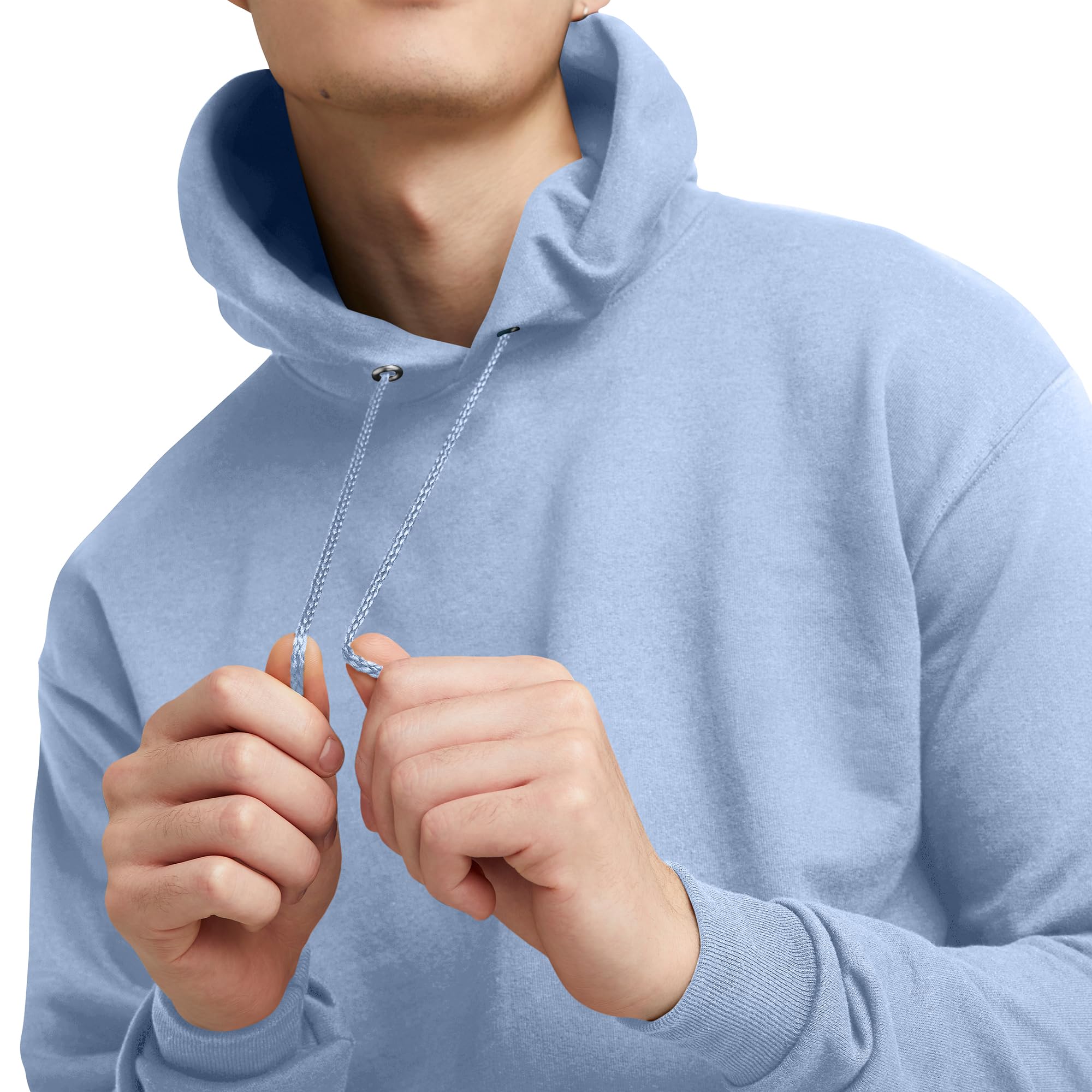 Hanes EcoSmart Hooded Pullover Sweatshirt for Men - Soft & Comfortable Fleece Hoodie for Casual Wear, Gym, and Outdoor Activities