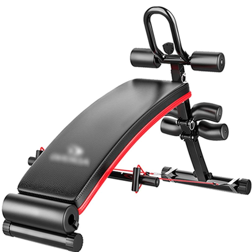 ZYCSKTL Foldable Abdominal Workout Machine for Home Gym - Multi-Function Sit Up Bench with LCD Display - Core Strength Training Equipment for Men & Women - Perfect for Small Spaces, Home Workouts and Fitness Enthusiasts