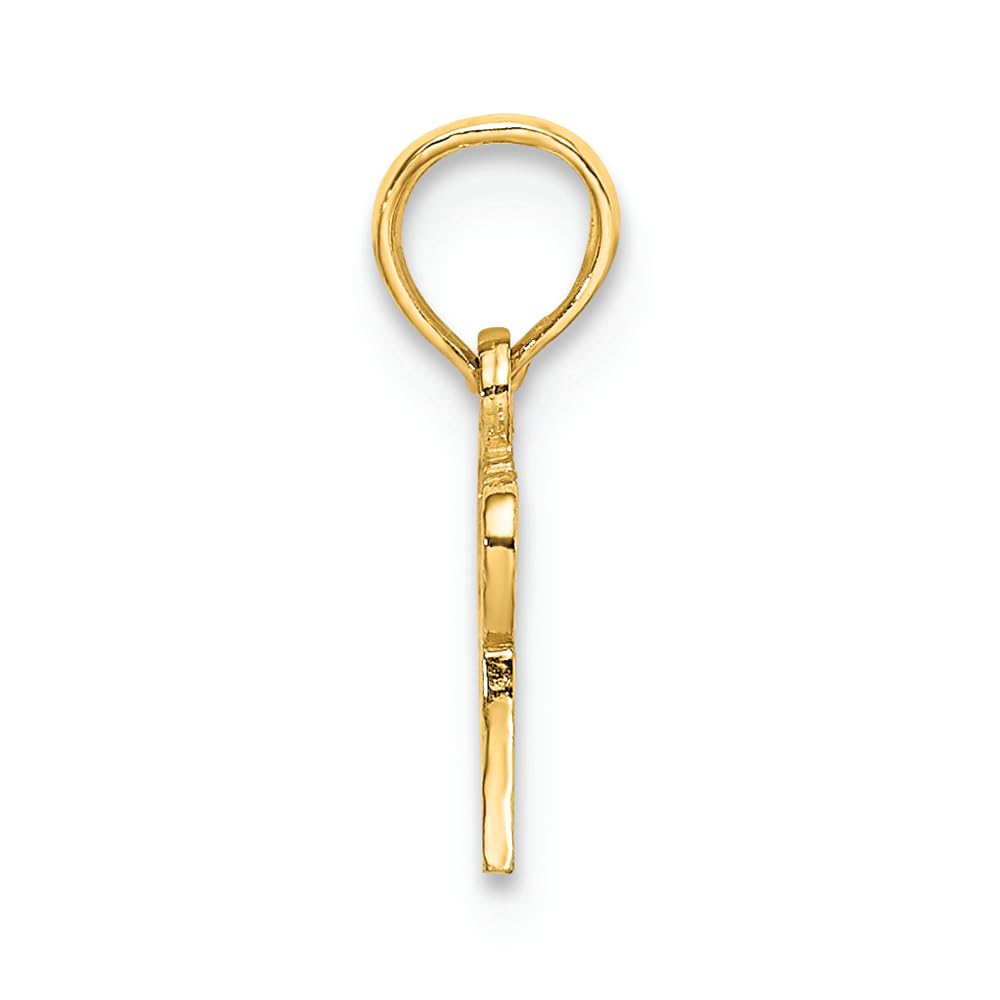 14K Yellow Gold Teamo Mama Charm Pendant - FJC Finejewelers - Perfect for Mother's Day Gifts, Birthday Presents & Special Occasions