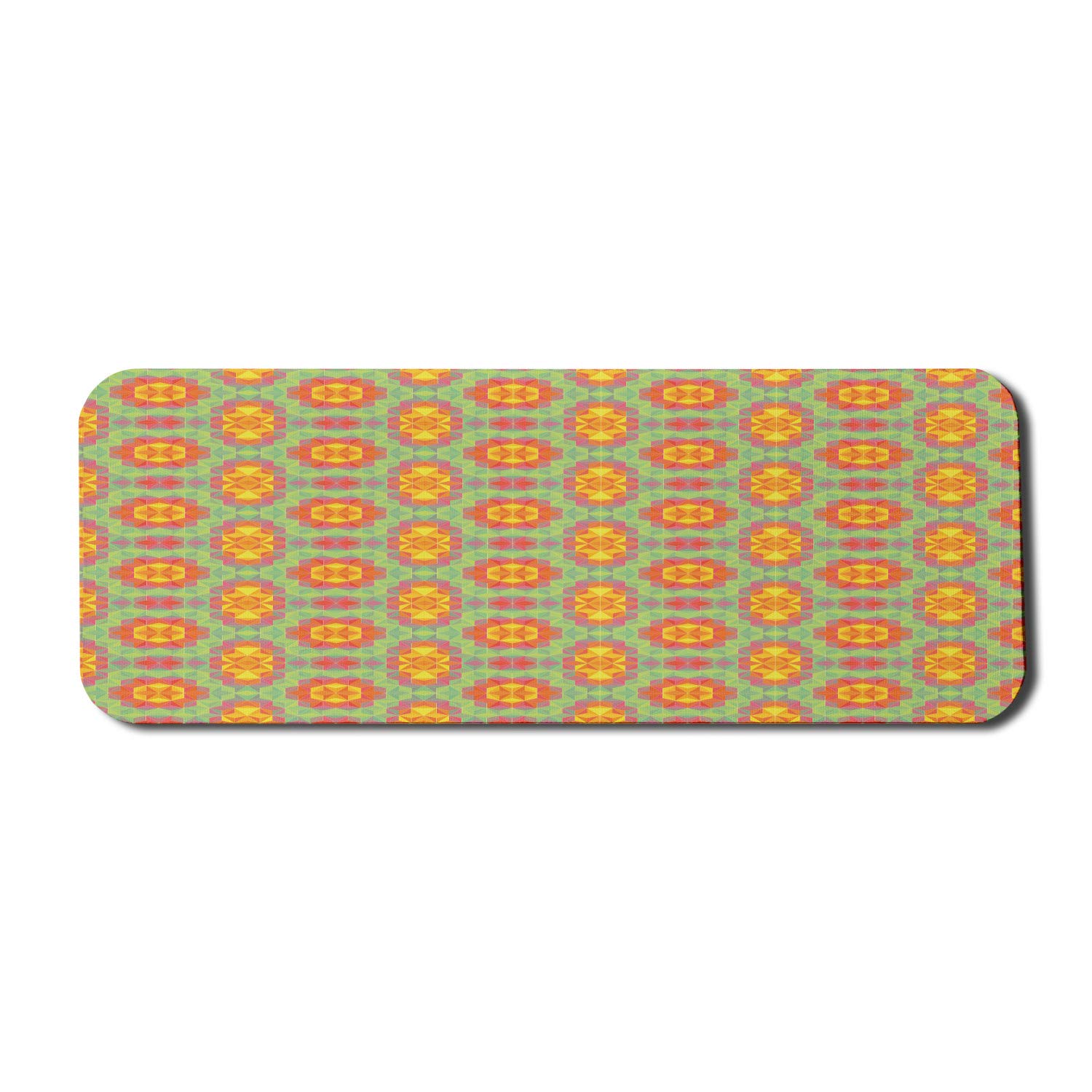 Ambesonne Geometric Computer Mouse Pad - Non-Slip Rubber Gaming Mousepad Large 31