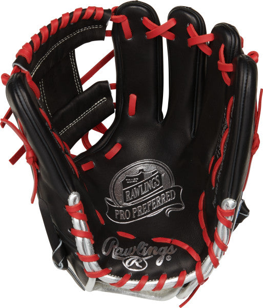 Rawlings Pro Preferred Francisco Lindor 11.75'' Baseball Glove - PROSFL12B - Premium Leather Fielding Mitt for Infield & Outfield Play - Perfect for Baseball Training, Games, and Professional Use