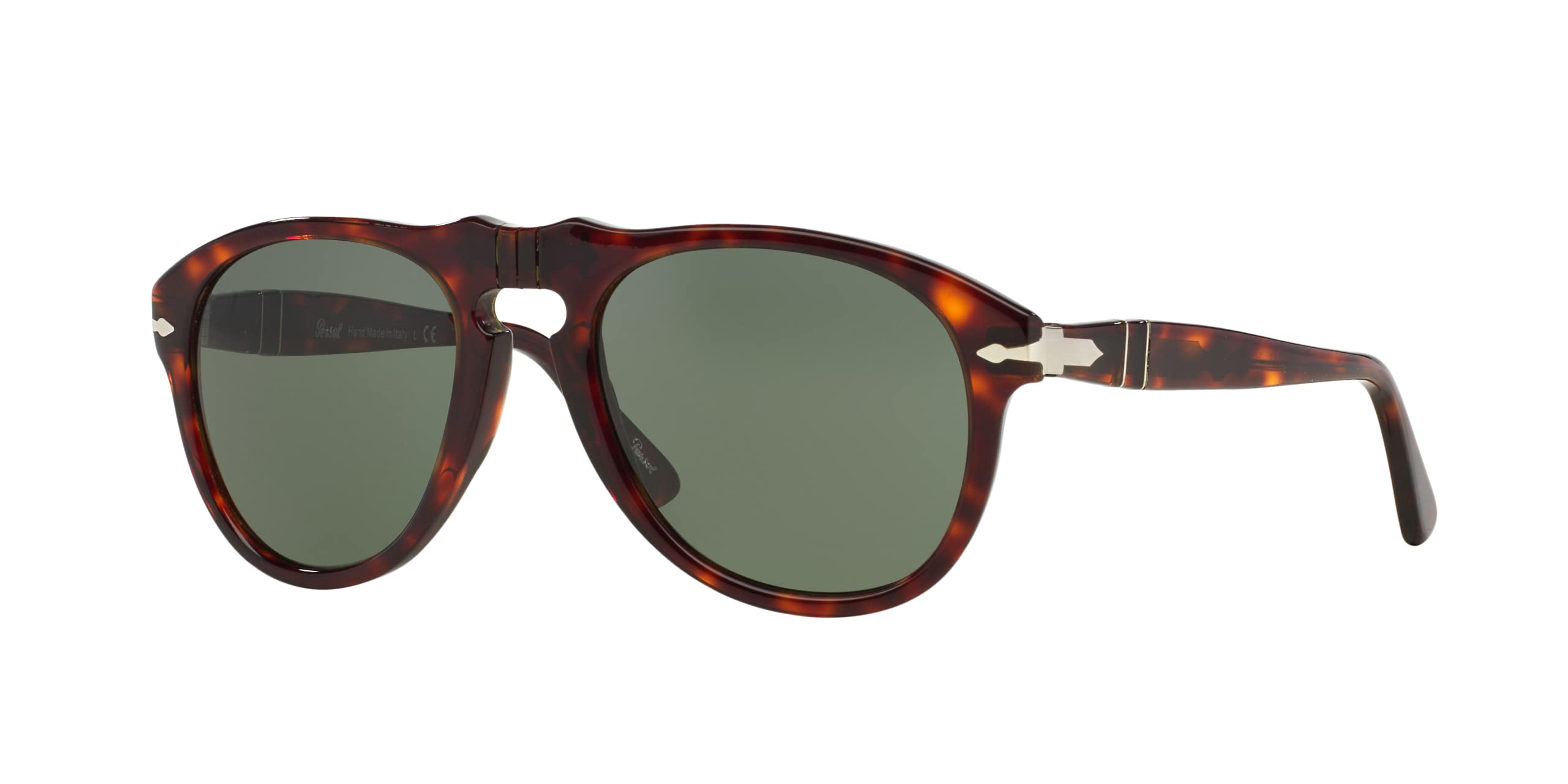 Persol PO0649 Classic Aviator Sunglasses for Men & Women – Polarized UV Protection Lenses for Driving, Travel & Outdoor Activities