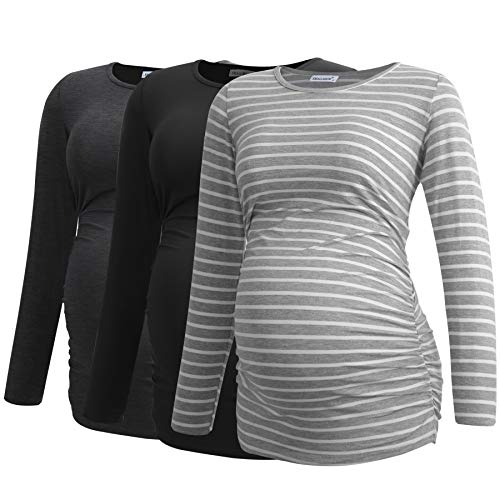 Black-deep Grey-light Grey Stripe(3 Packs)